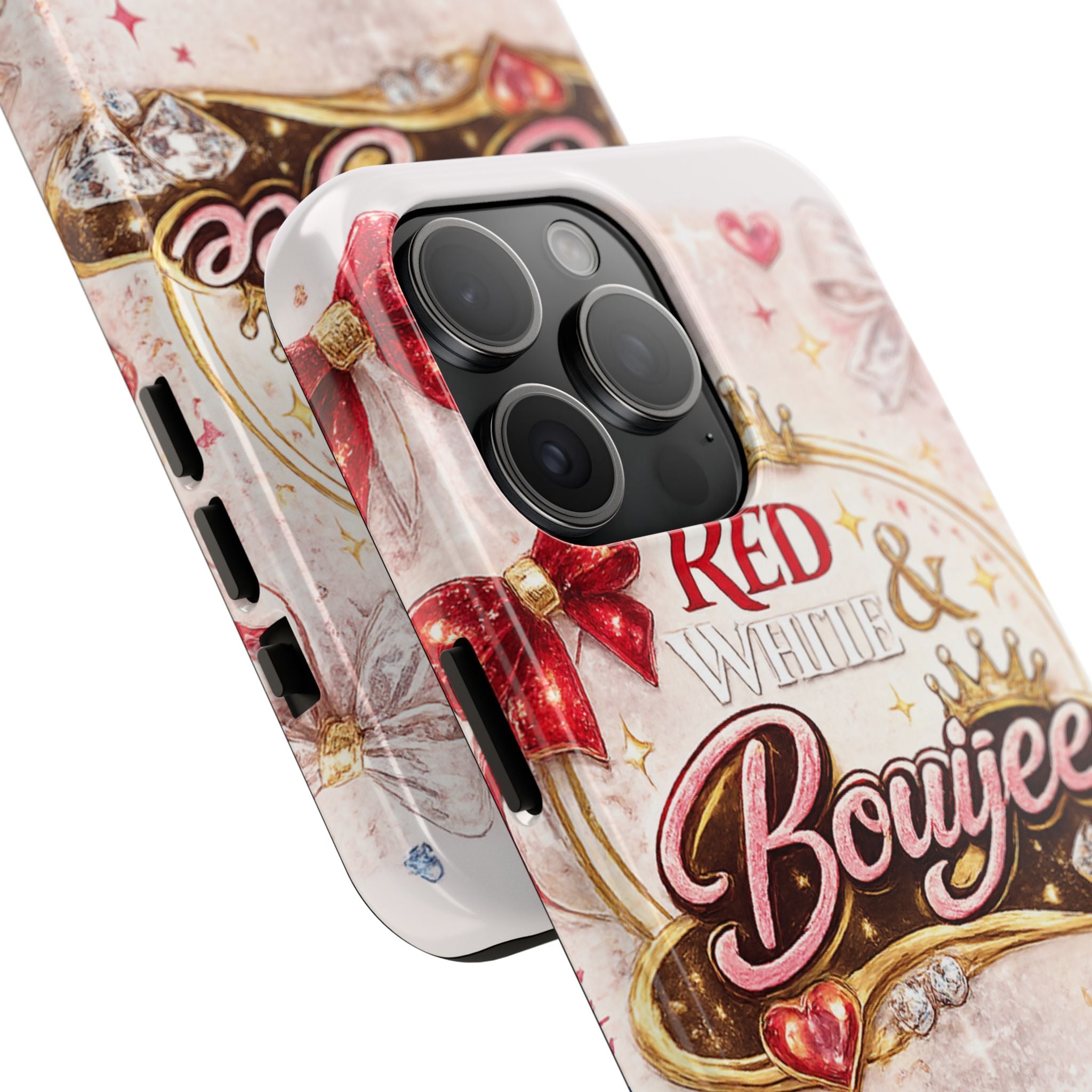 Red White & BouIjee Junk Phone Case