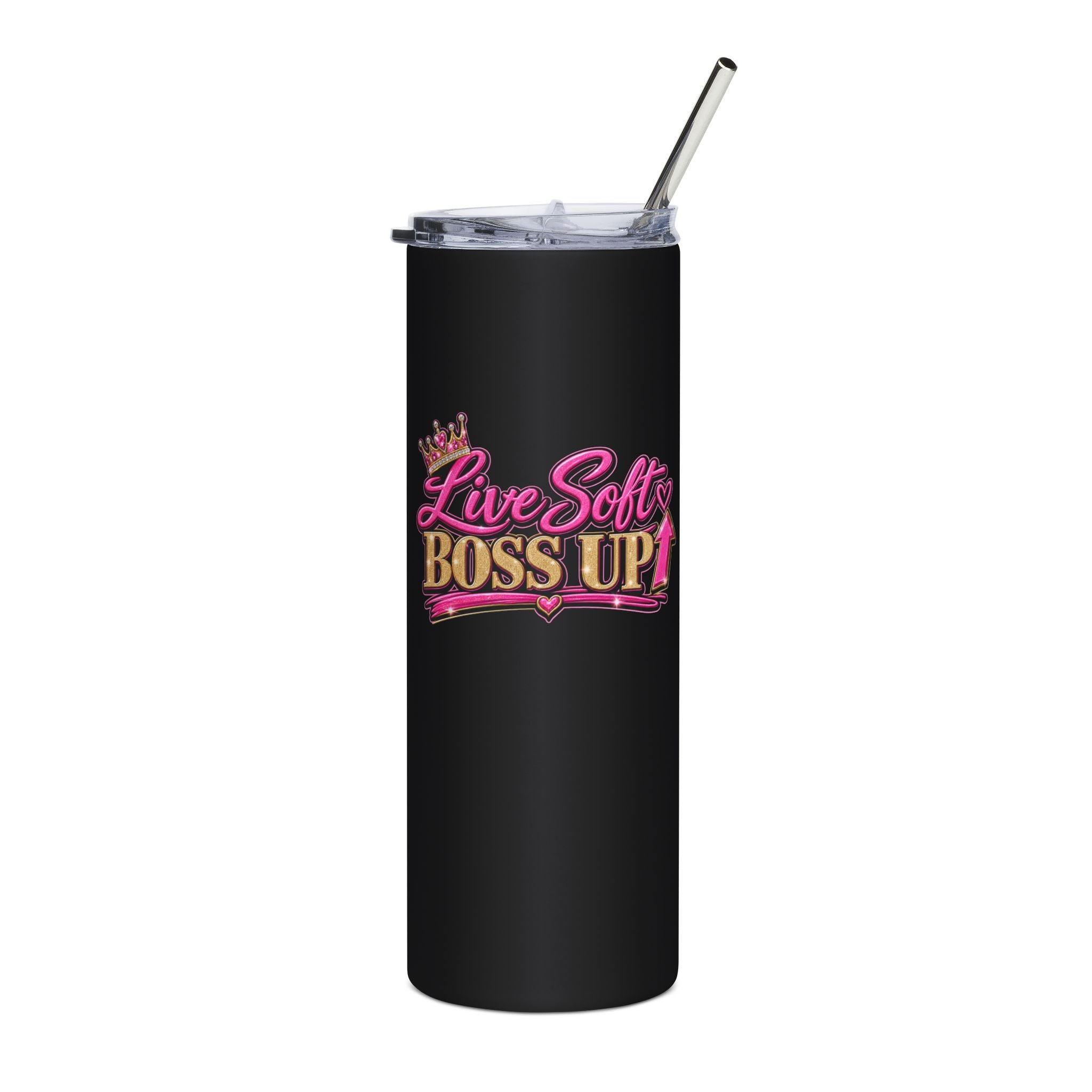 Live Soft Boss Up 20oz Stainless Steel Tumbler