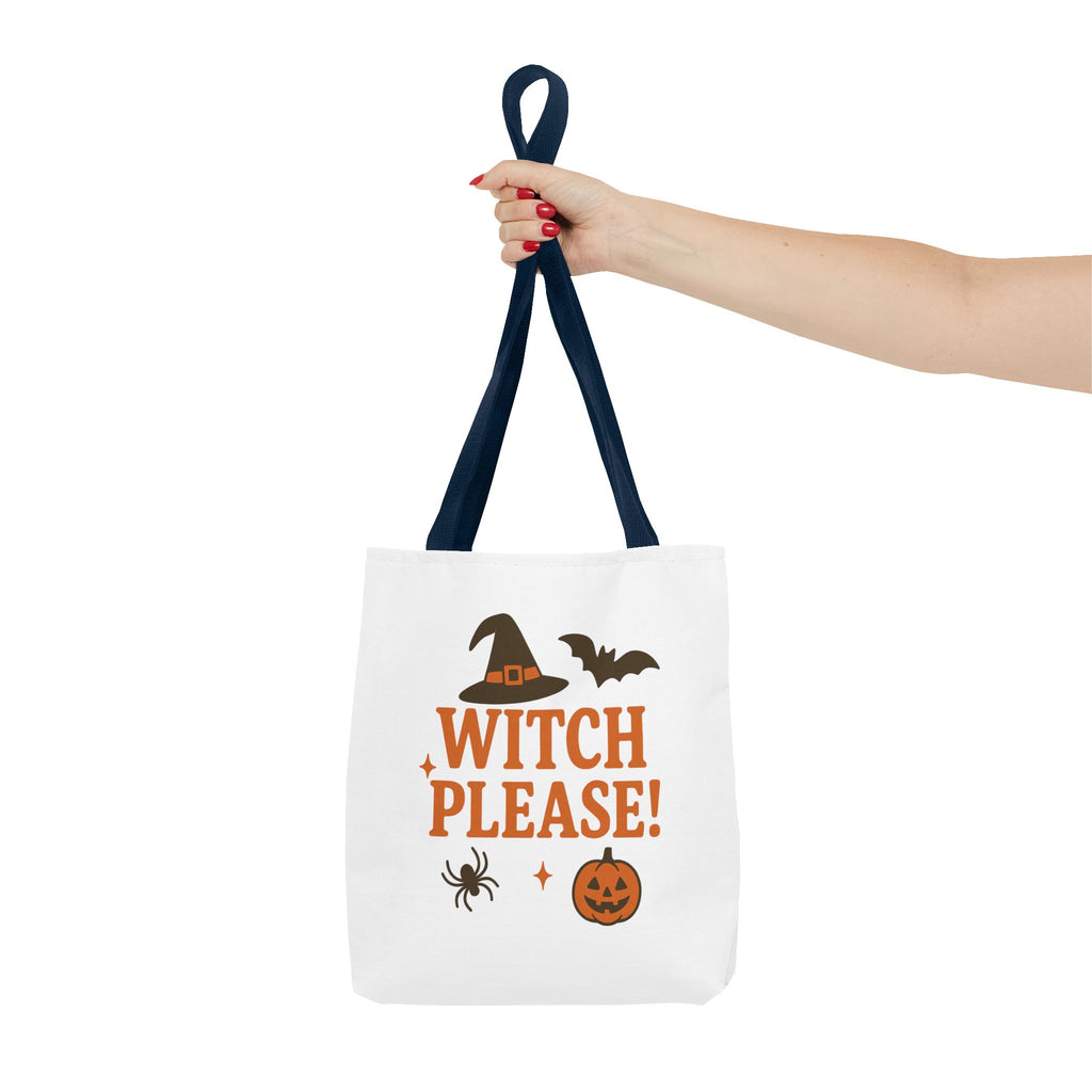 Witch Please, Trick or Treat Halloween Tote Bag
