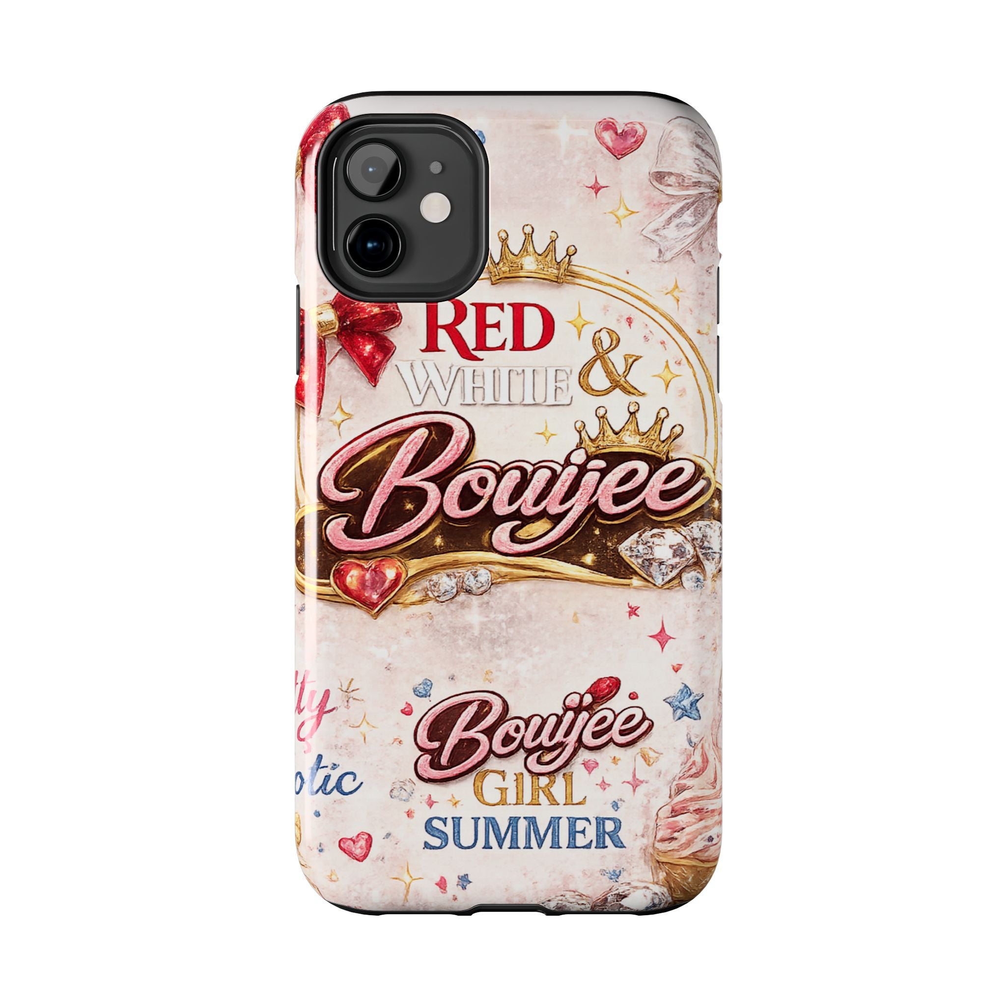 Red White & BouIjee Junk Phone Case