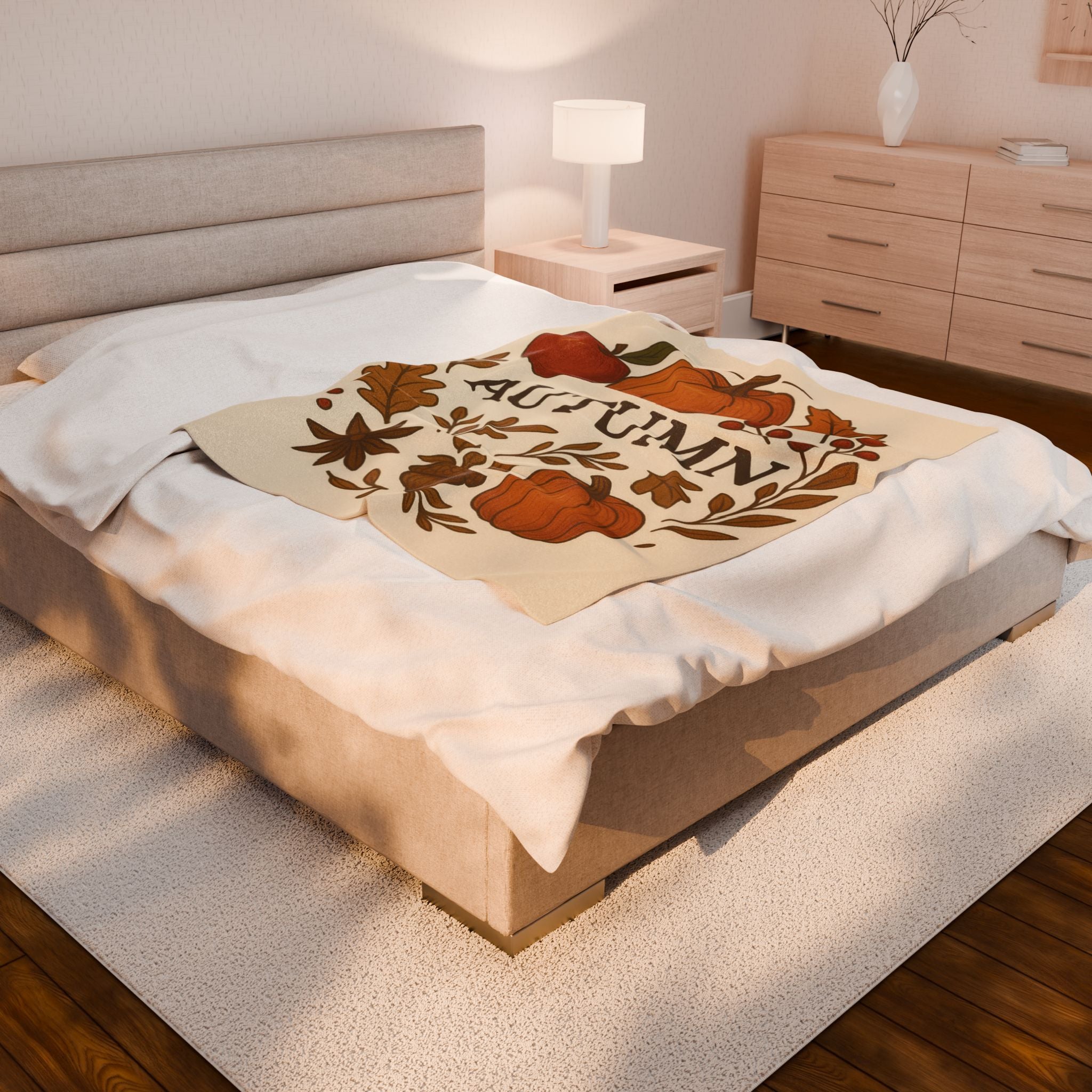 Fall Velveteen Blanket