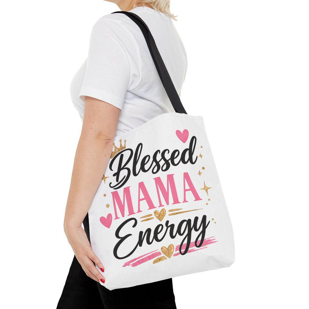 Blessed Mama Energy Tote Bag