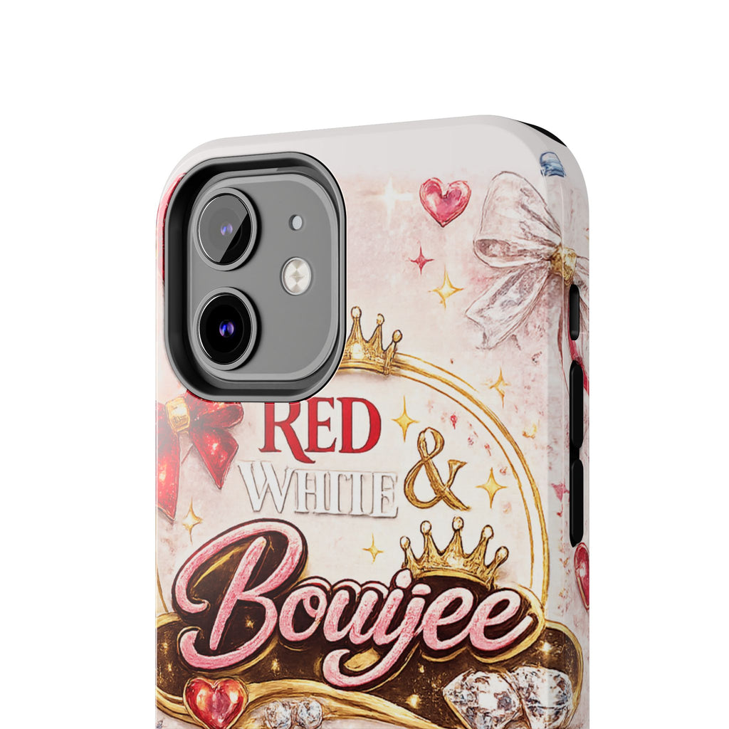 Red White & BouIjee Junk Phone Case