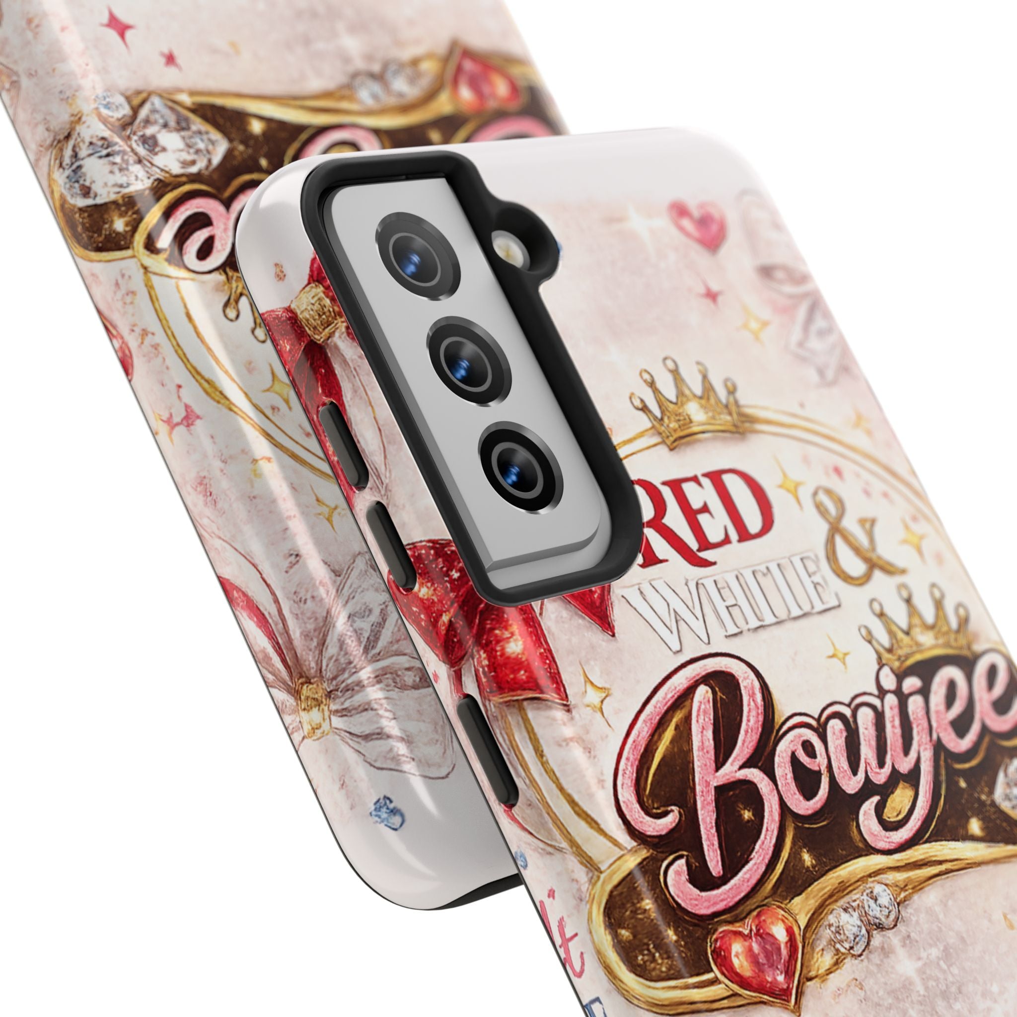 Red White & BouIjee Junk Phone Case