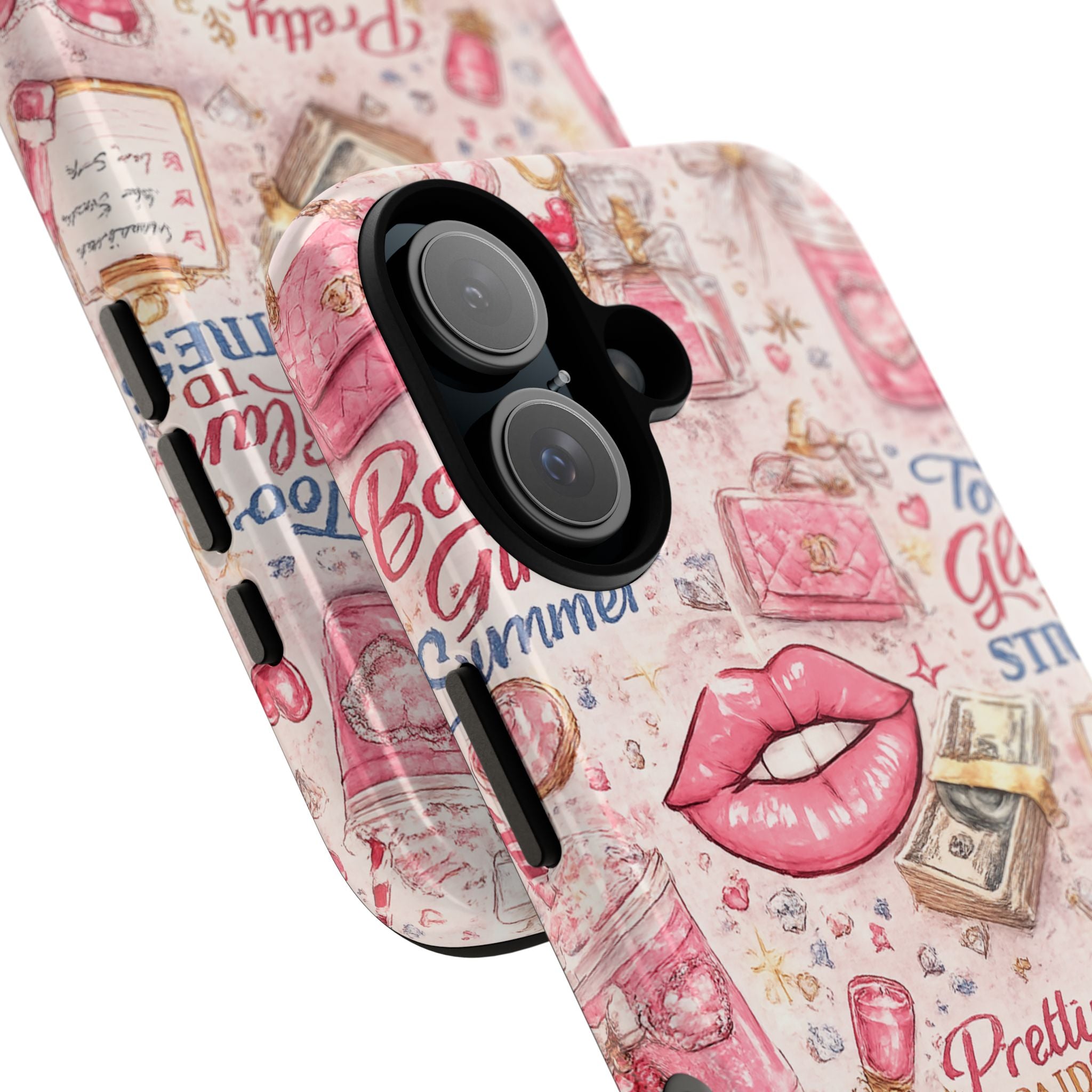 Pink Pretty and Boujee Junk Phone Case