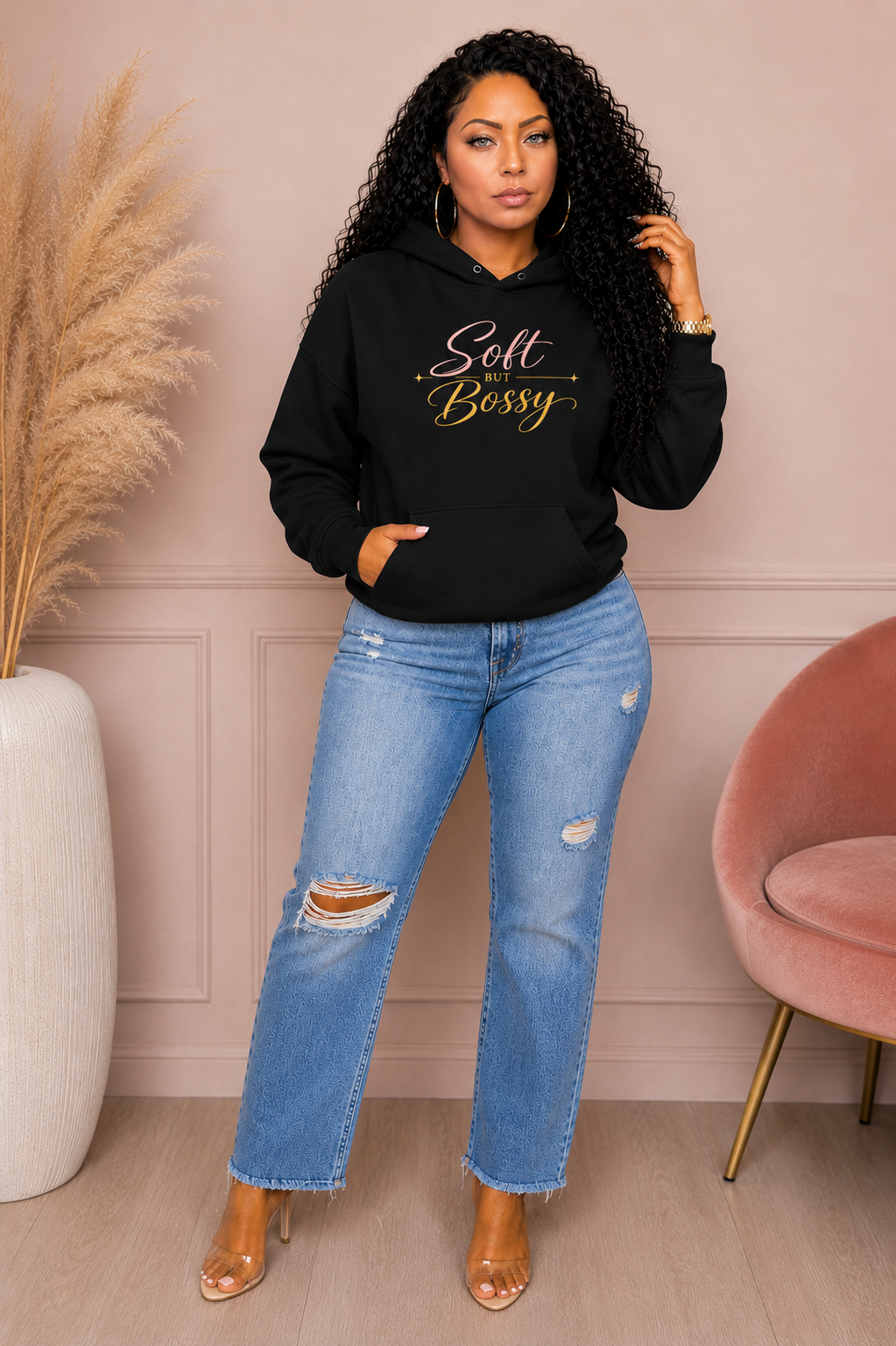 Soft but Bossy Hoodie Sweatshirt