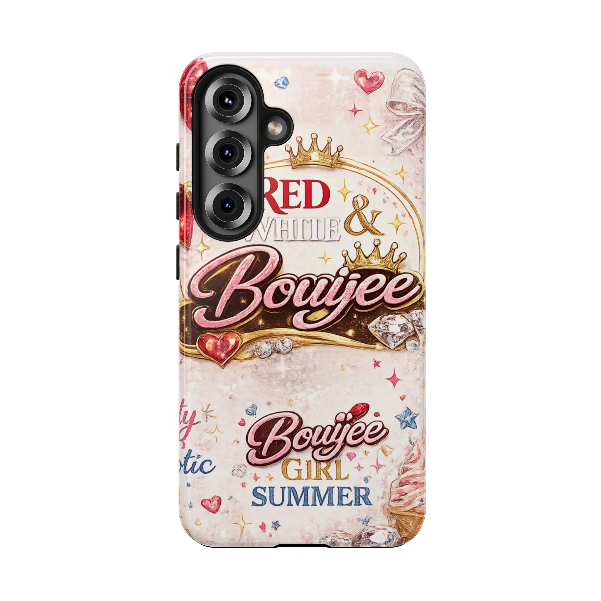 Red White & BouIjee Junk Phone Case