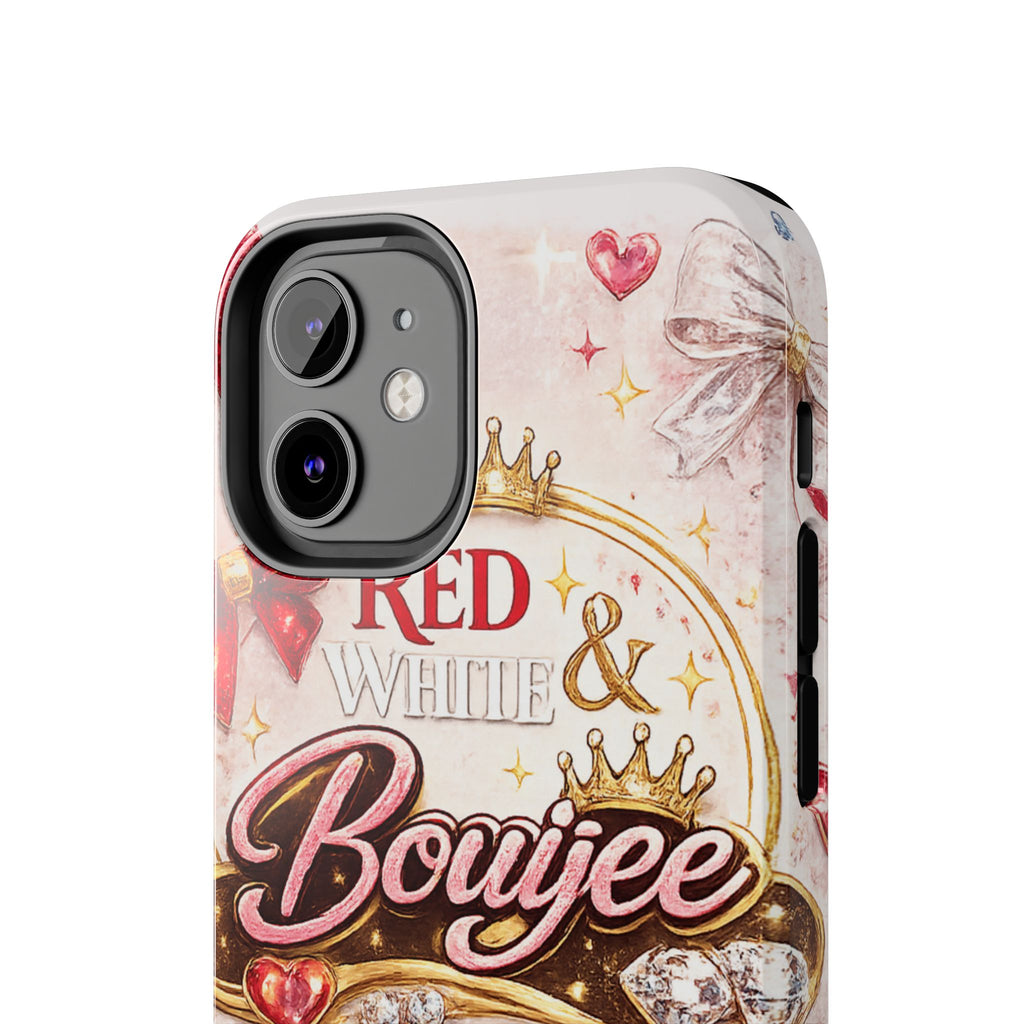 Red White & BouIjee Junk Phone Case