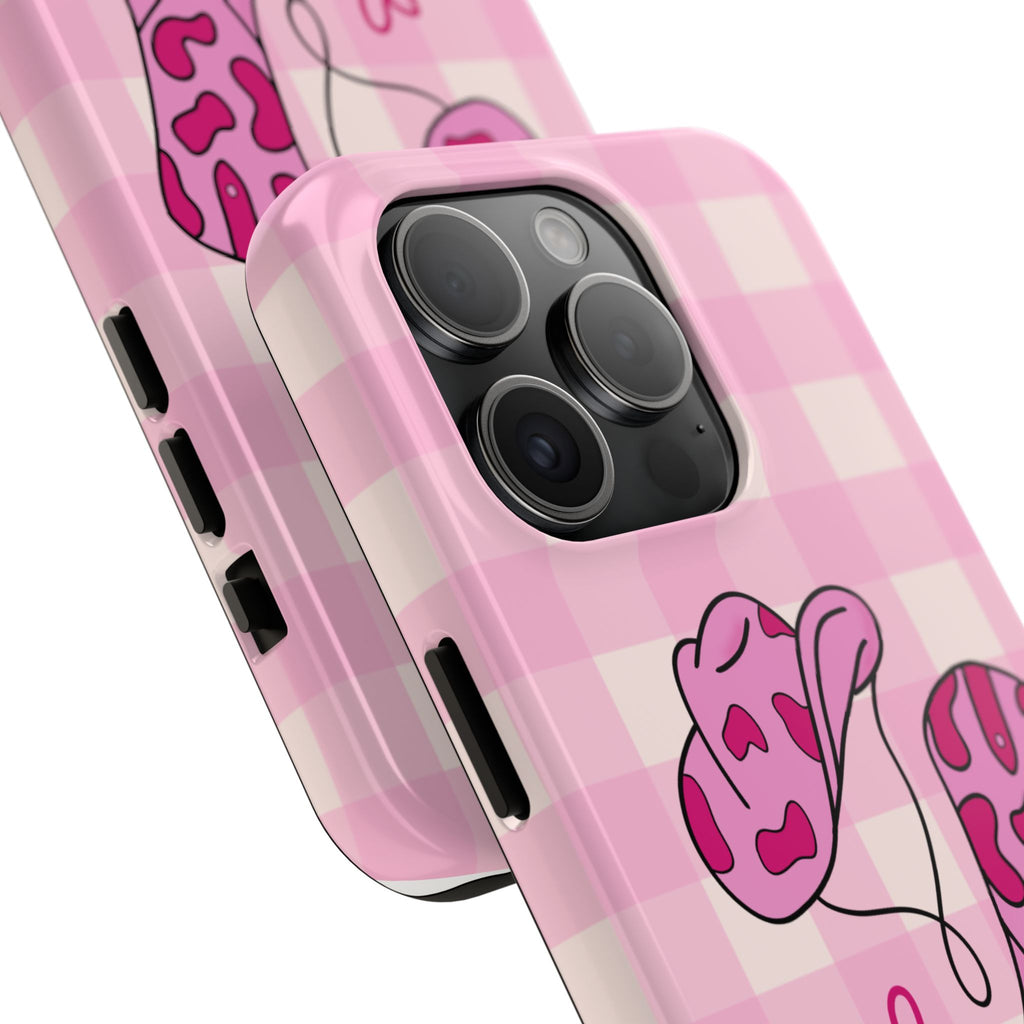 Pink Cowgirl Boots Phone Case