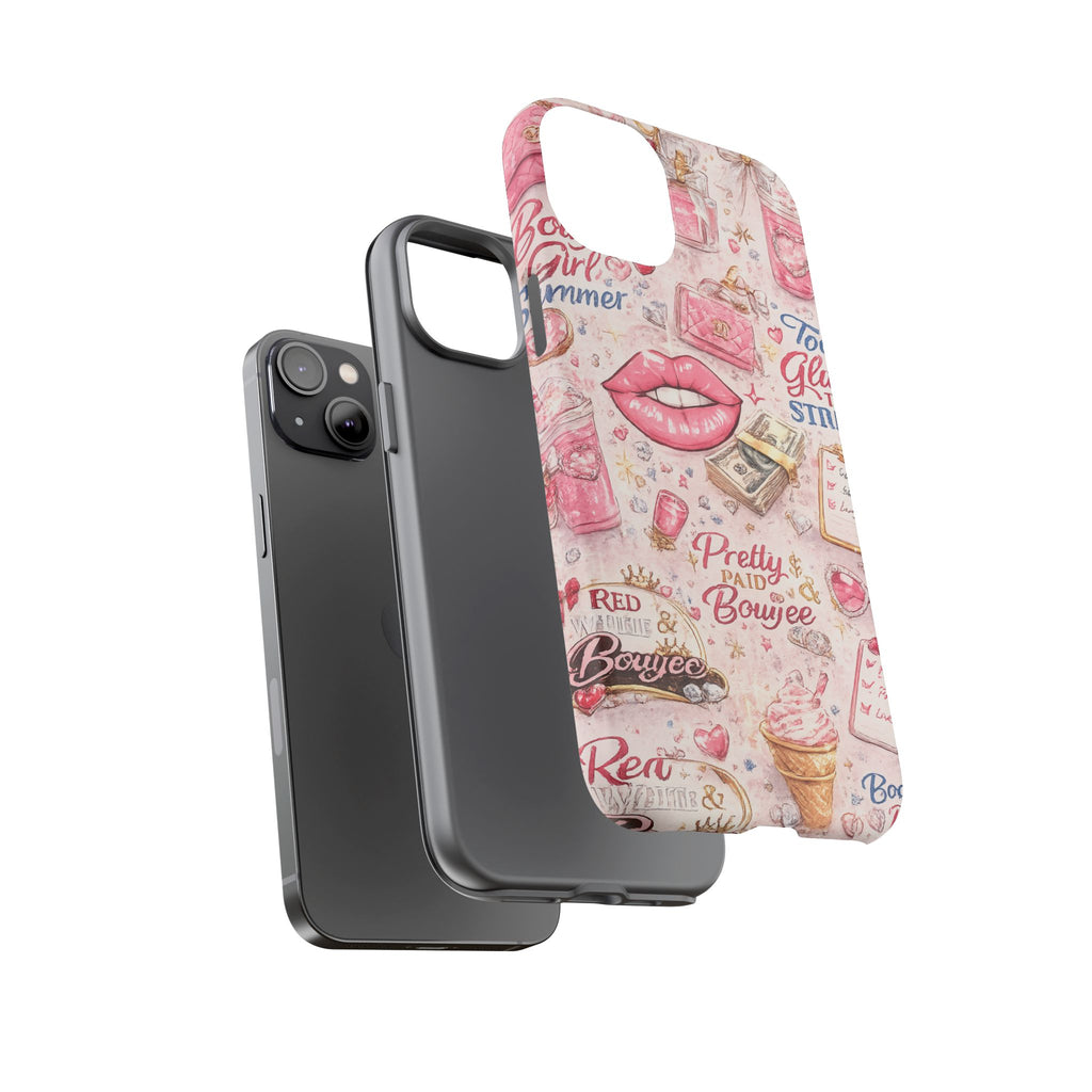 Pink Pretty and Boujee Junk Phone Case