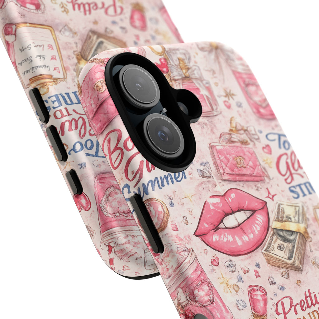 Pink Pretty and Boujee Junk Phone Case