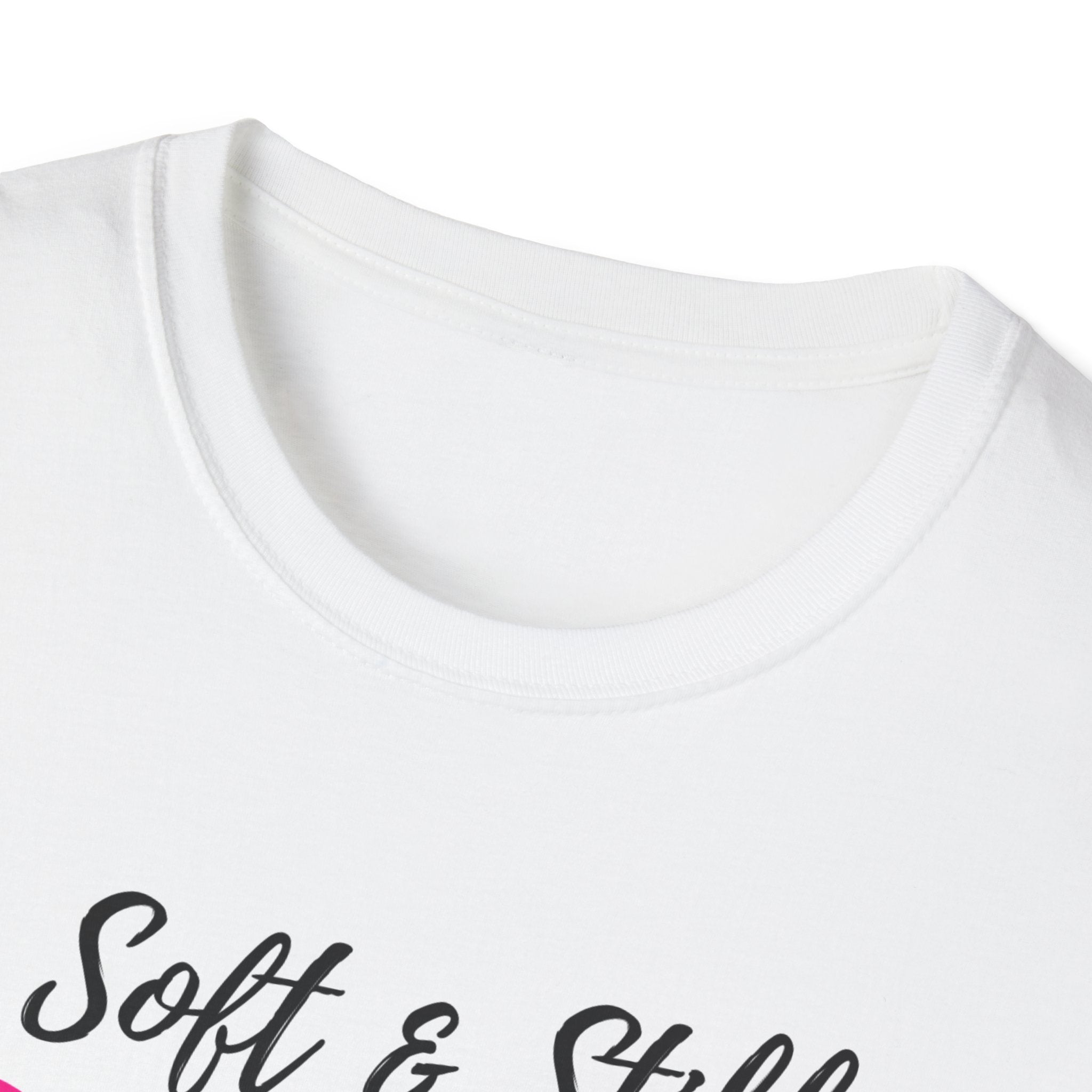 Soft & Still Saved T-shirt — Inspirational Christian Faith Tee