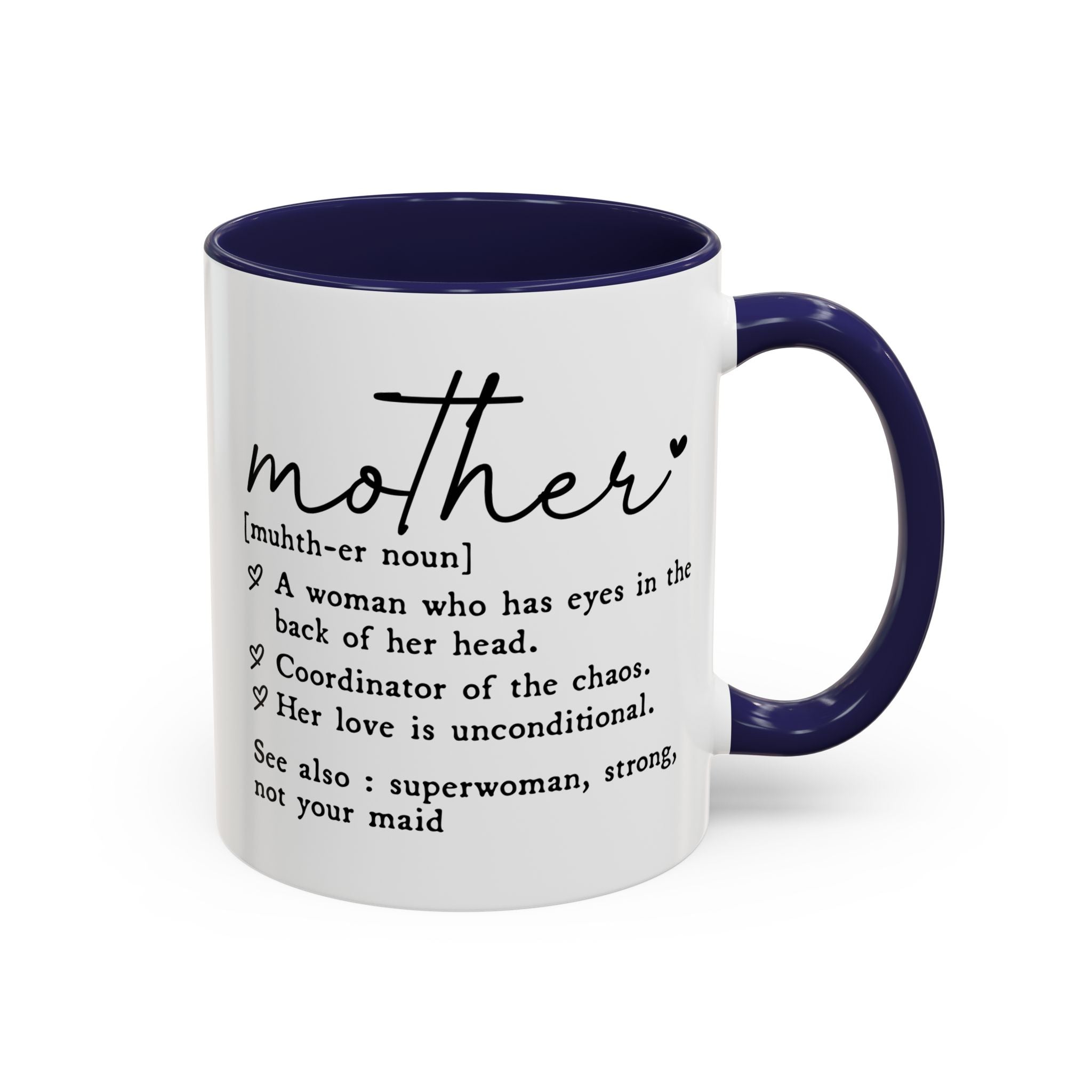 Mother’s Definition Accent Coffee Mug
