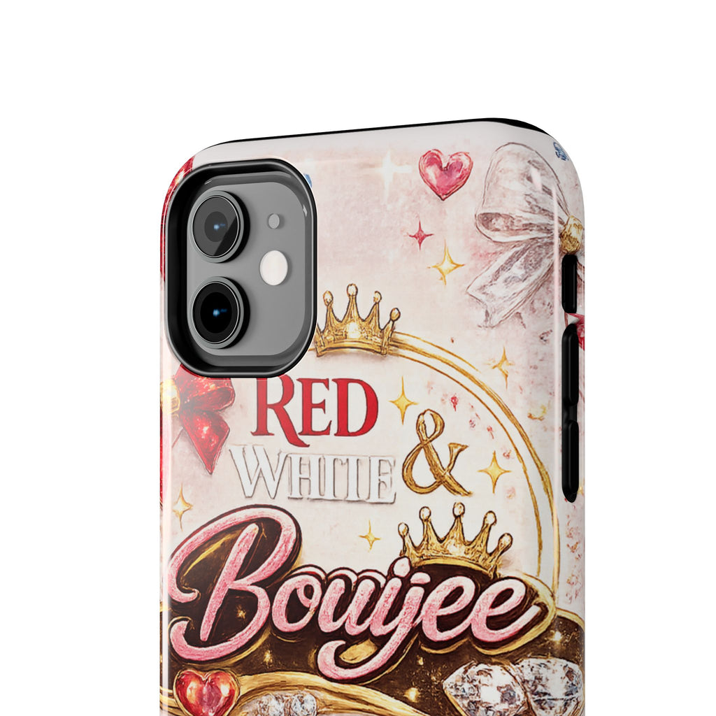 Red White & BouIjee Junk Phone Case
