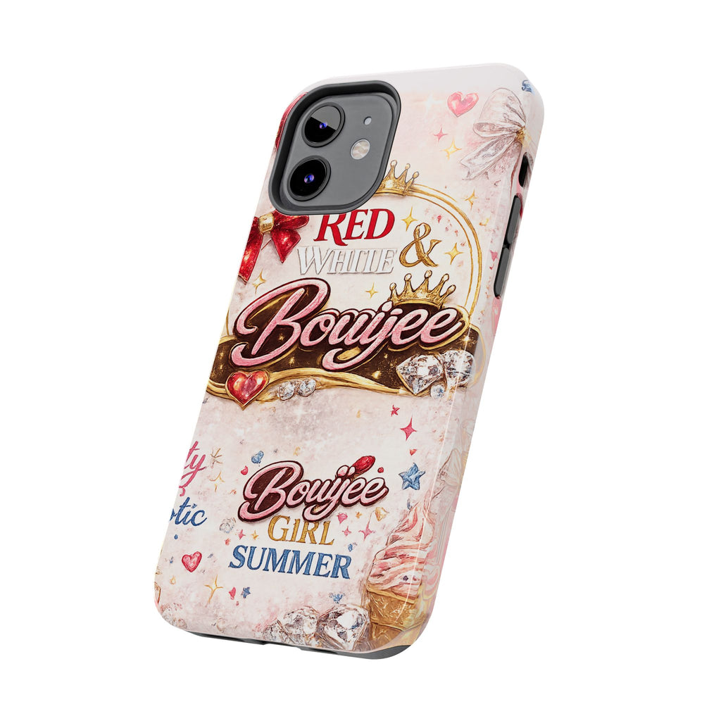 Red White & BouIjee Junk Phone Case