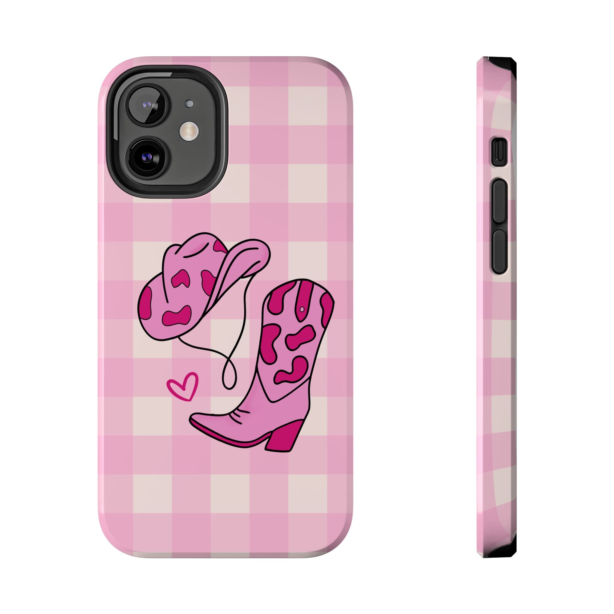 Pink Cowgirl Boots Phone Case