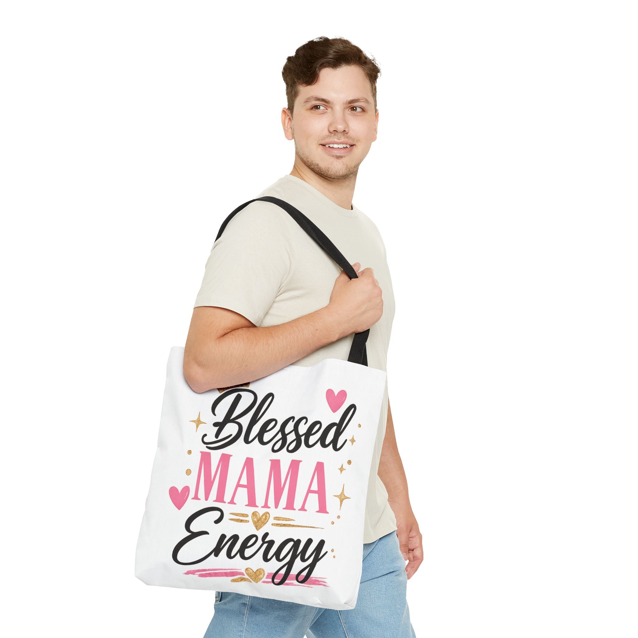 Blessed Mama Energy Tote Bag