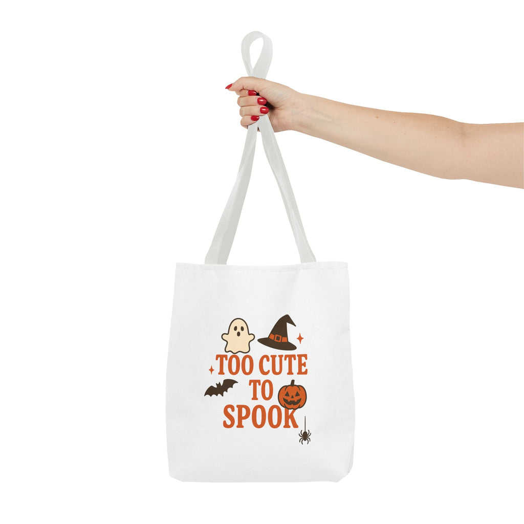 Too Cute to Spook- Halloween Tote Bag