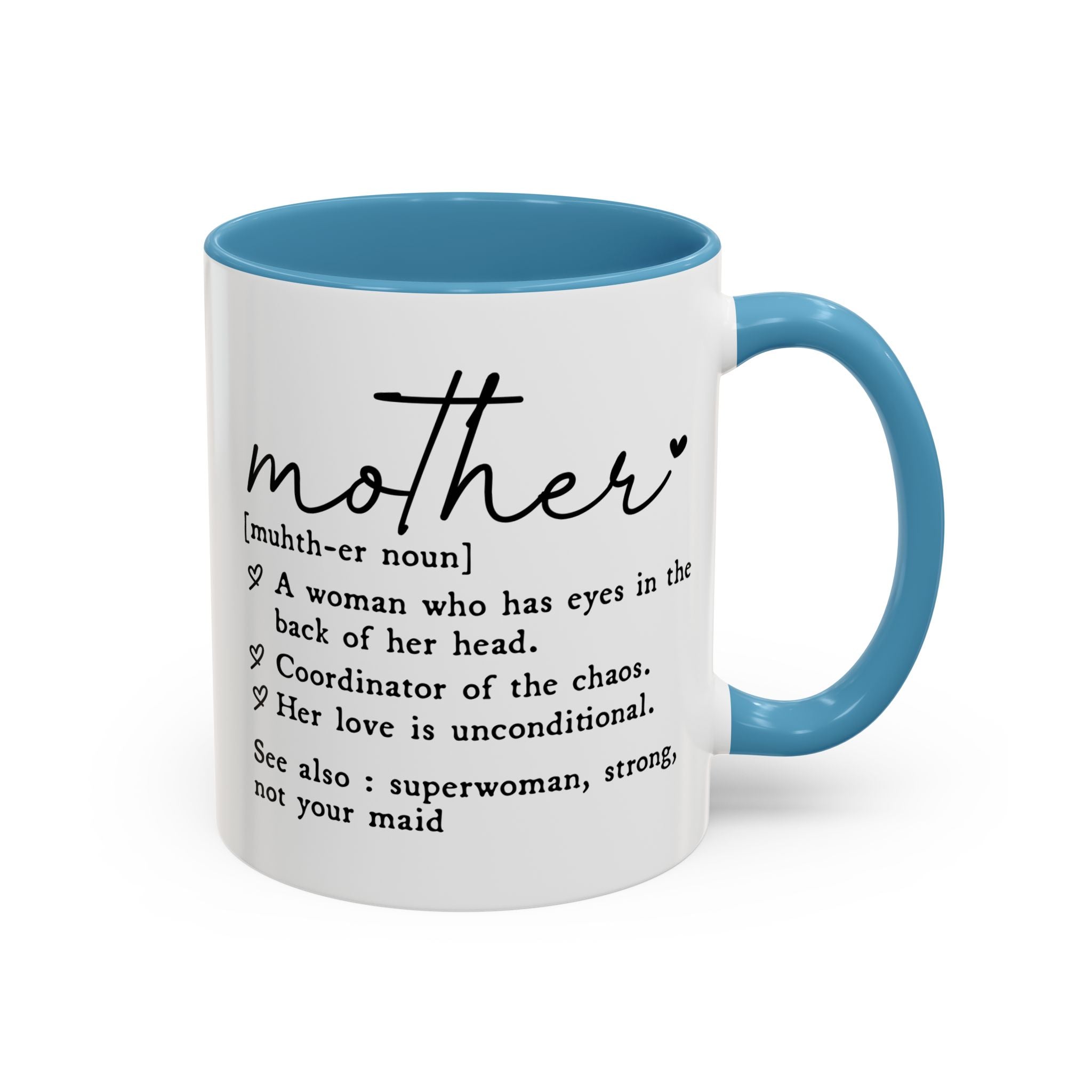 Mother’s Definition Accent Coffee Mug