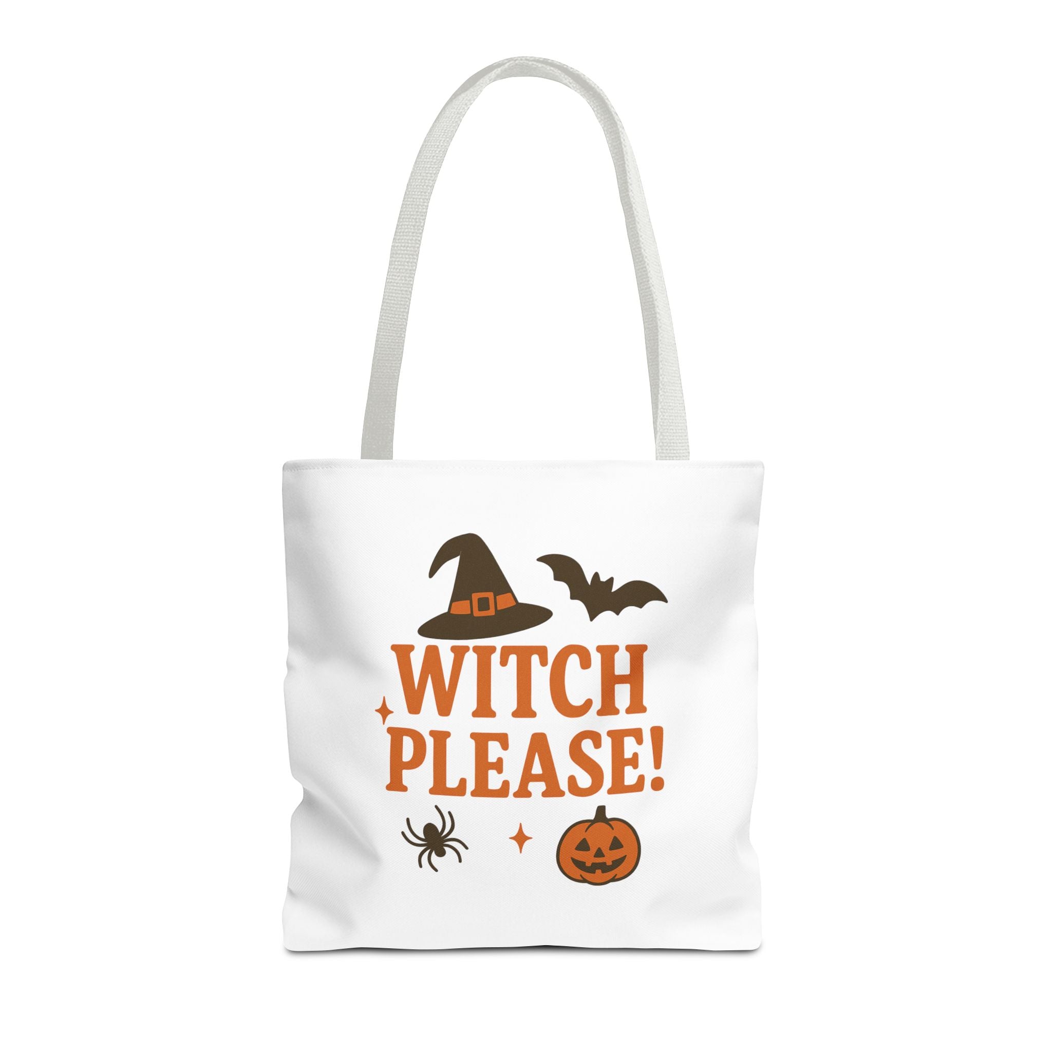 Witch Please, Trick or Treat Halloween Tote Bag