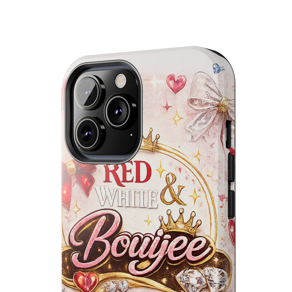 Red White & BouIjee Junk Phone Case