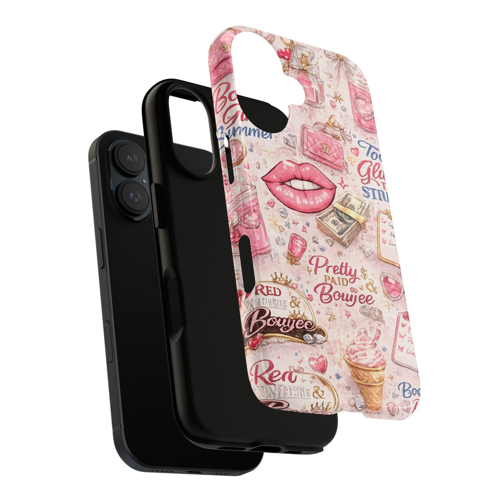Pink Pretty and Boujee Junk Phone Case