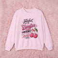 Bouijee Girl Confidence Pink Sweatshirt