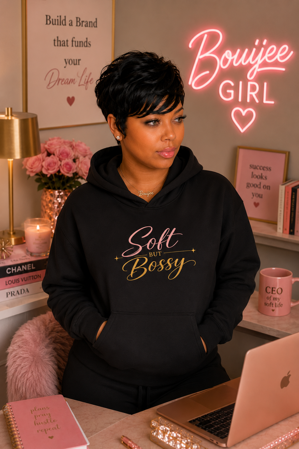 Soft but Bossy Hoodie Sweatshirt