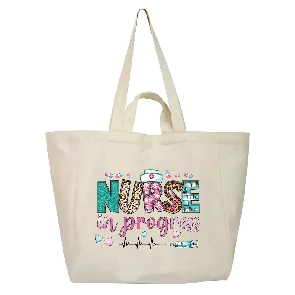 Keep Calm I’m a Nurse Canvas Tote Bag
