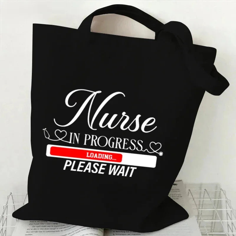 Nurse Loading in Progress Canvas Tote Bag