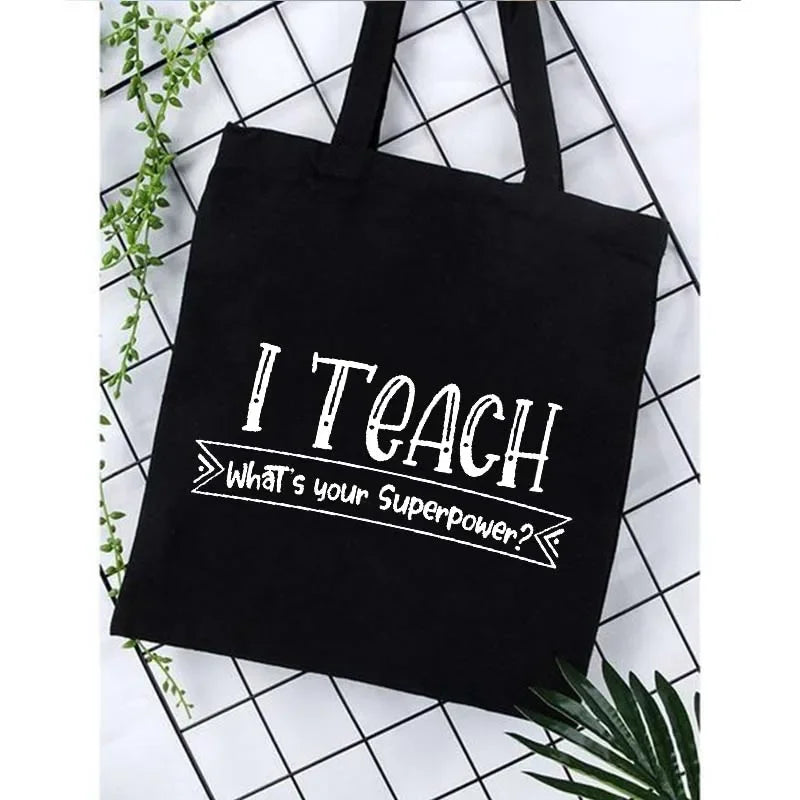 The Definition of a Teacher Canvas Tote Bag