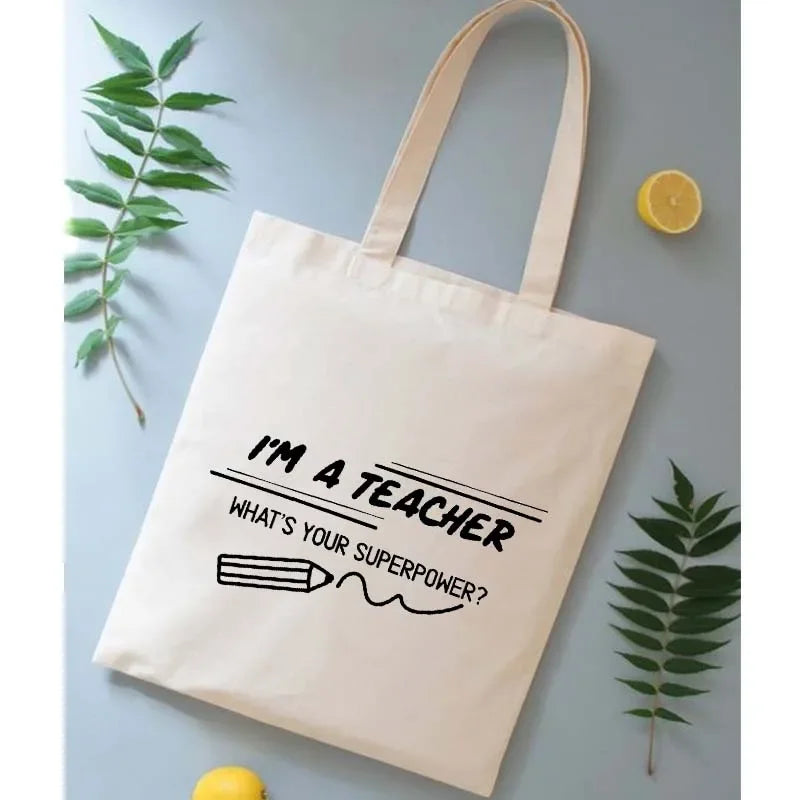 The Definition of a Teacher Canvas Tote Bag