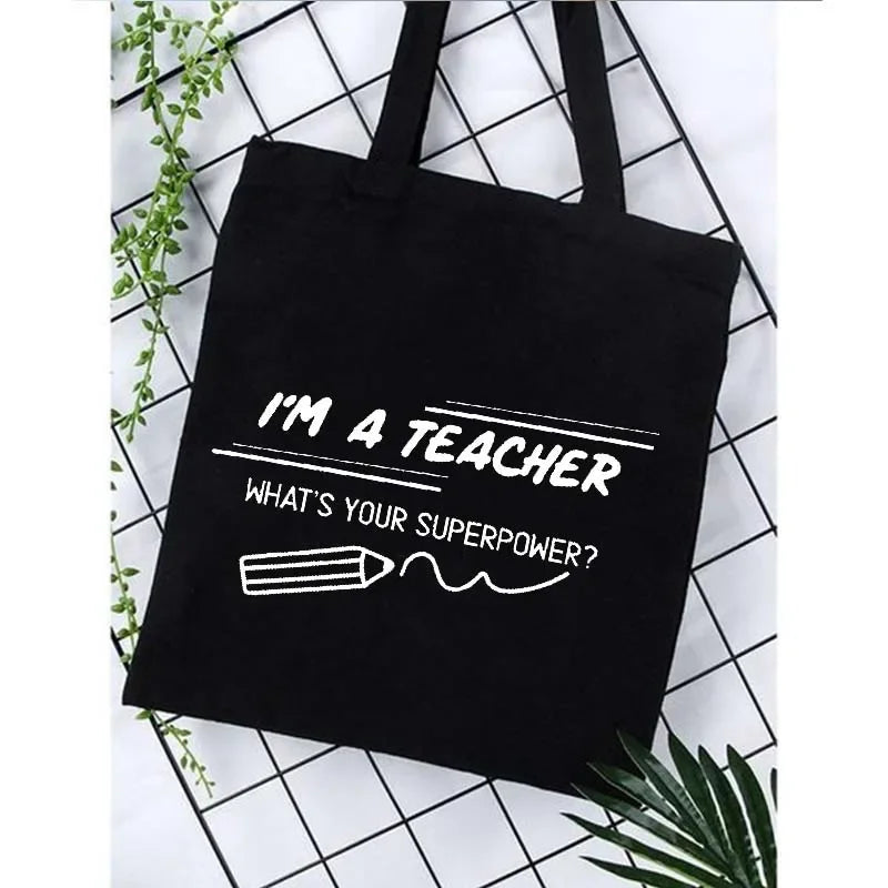 The Definition of a Teacher Canvas Tote Bag