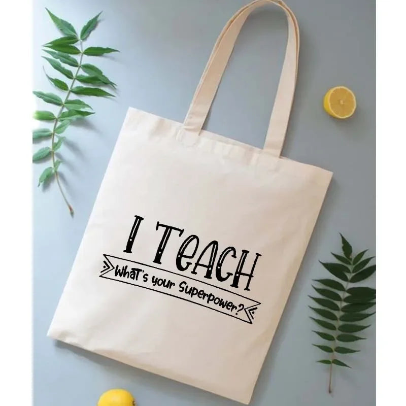 The Definition of a Teacher Canvas Tote Bag