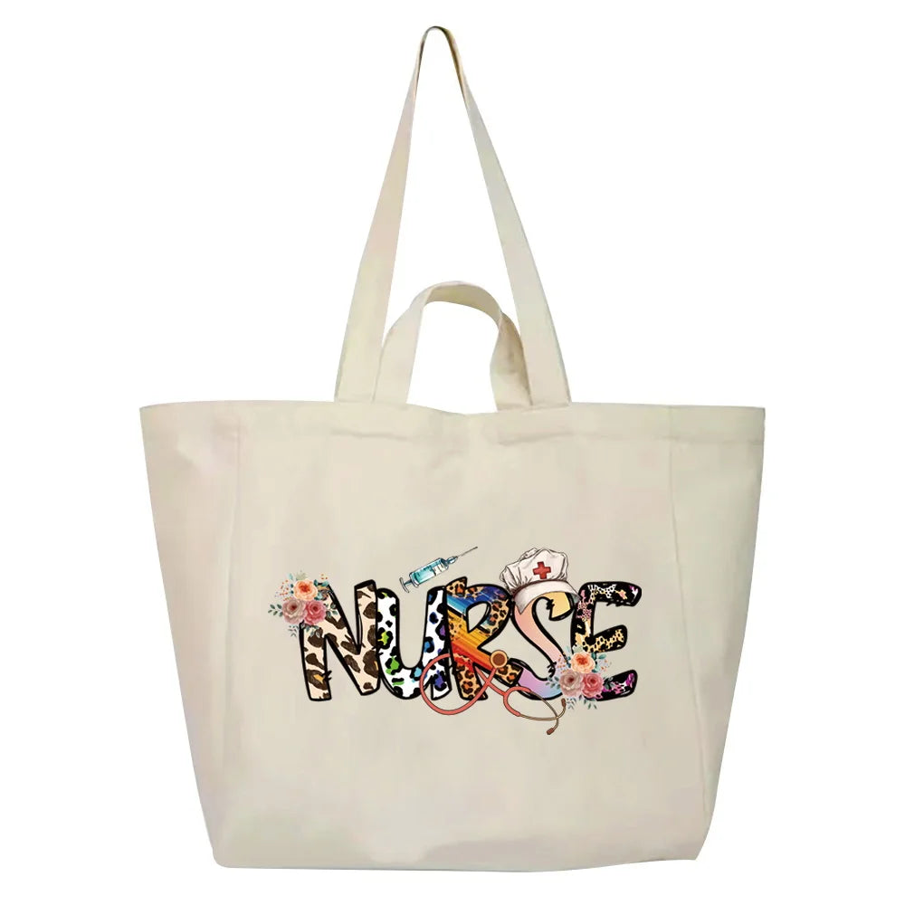 Keep Calm I’m a Nurse Canvas Tote Bag