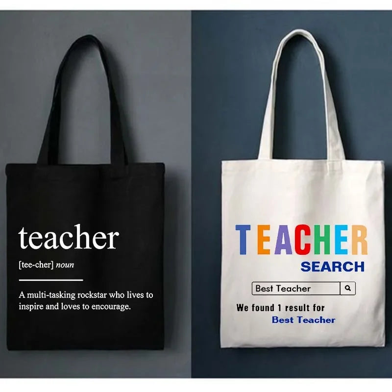 The Definition of a Teacher Canvas Tote Bag
